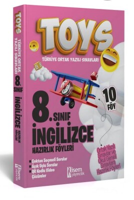 İsem Yayıncılık 2024 Toys 8. Sınıf İngilizce Hazırlık Föyleri - İsem Yayıncılık