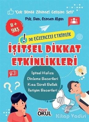 İşitsel Dikkat Etkinlikleri - Hayat Okul Yayınları