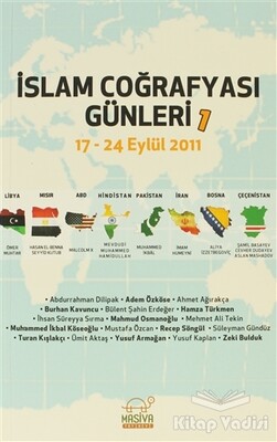 İslam Coğrafyası Günleri 1 - Masiva Yayınevi