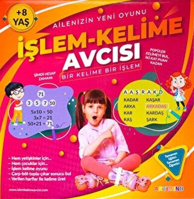 İşlem - Kelime Avcısı - Artenino Yayıncılık