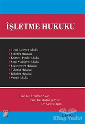 İşletme Hukuku - Ekin Yayınevi