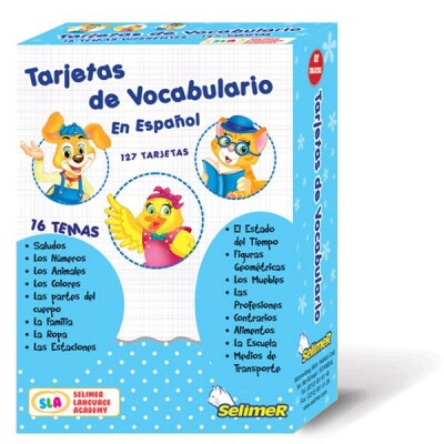 İspanyolca Dil Kartları 127 Kart - Yumurcak Yayınları