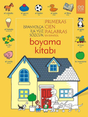 İspanyolca İlk Yüz Sözcük Boyama Kitabı - 1