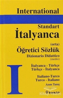 İtalyanca - Türkçe / Türkçe - İtalyanca Standart Sözlük (Orta) - İnkılap Kitabevi