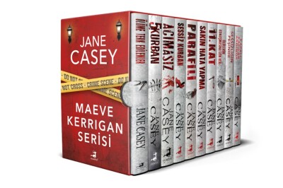 Jane Casey Maeve Kerrigan Serisi Tüm Kitaplar - Kutulu Set - Olimpos Yayınları