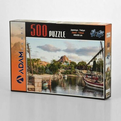 Japonya - Tokyo 500 Parça Puzzle - Adam Games Puzzle