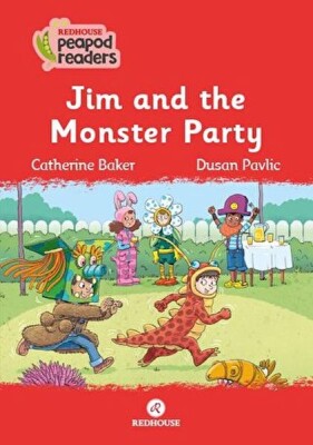 Jim And The Monster Party - Kidz Redhouse Çocuk Kitapları