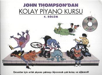 John Thompson'dan Kolay Piyano Kursu 4.Bölüm (Cd İlaveli) - Porte Müzik Yayınları