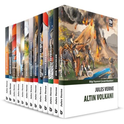 Jules Verne Set (13 kitap) - Bilgi Yayınevi