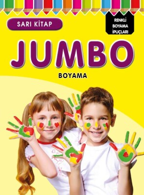 Jumbo Boyama Sarı Kitap - Parıltı Yayınları