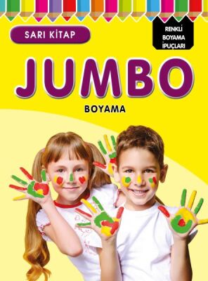 Jumbo Boyama Sarı Kitap - 1