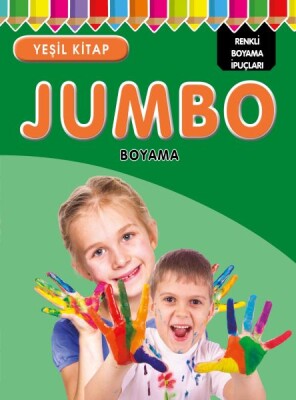 Jumbo Boyama Yeşil Kitap - Parıltı Yayınları