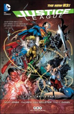 Justice League Cilt 3 - Atlantis Tahtı - Yapı Kredi Yayınları