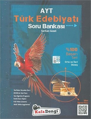 Kafa Dengi AYT Edebiyat Soru Bankası Orta ve İleri Düzey - Kafa Dengi Yayınları