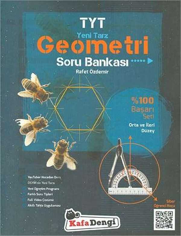 Kafa Dengi Yayınları - Kafa Dengi TYT Geometri Soru Bankası Orta ve İleri Düzey