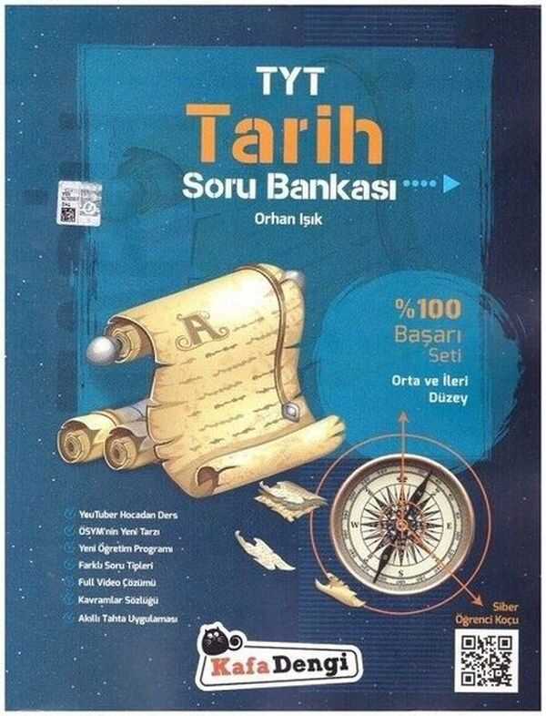 Kafa Dengi Yayınları - Kafa Dengi TYT Tarih Soru Bankası