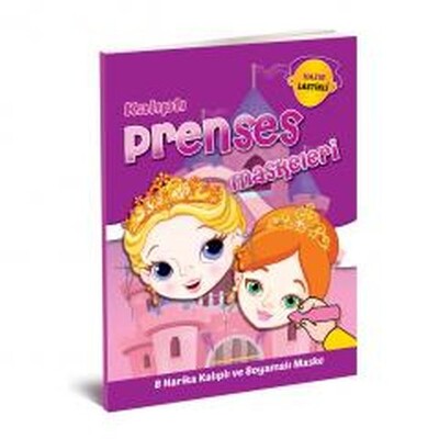 Kalıplı Prenses Maskeleri - Yumurcak Yayınları