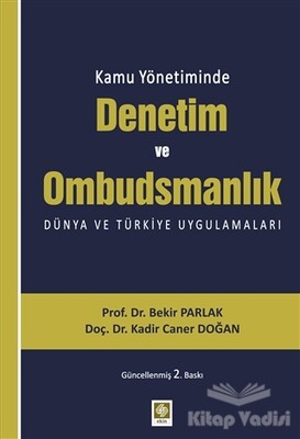 Kamu Yönetiminde Denetim ve Ombudsmanlık - Ekin Yayınevi