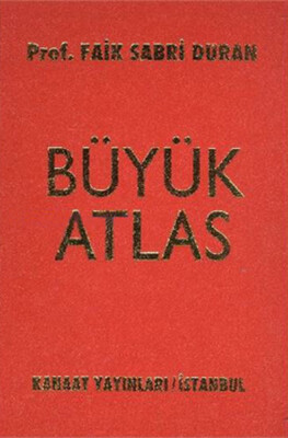 Kanaat Büyük Atlas Ciltli - Kanaat Yayınları