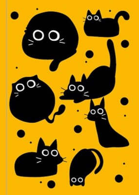 Kara Kedi Not Defteri 9x15 - Bookalemun Yayınevi