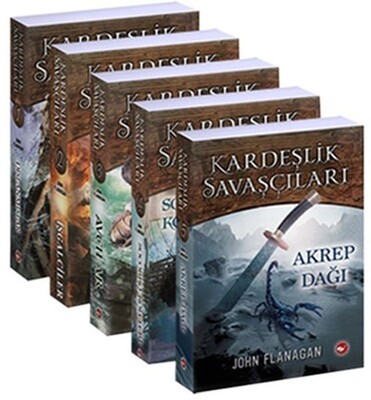 Kardeşlik Savaşçıları (5 Kitap Takım) - Beyaz Balina Yayınları