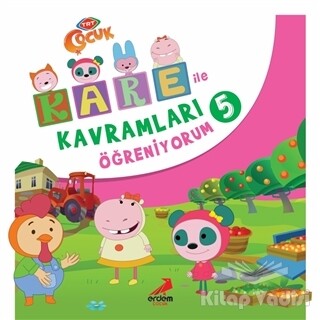 Kare İle Kavramları Öğreniyorum 5 - Erdem Yayınları