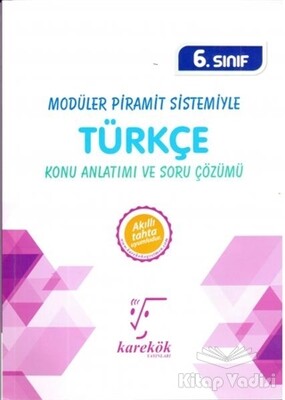 Karekök 6. Sınıf Türkçe MPS Konu Anlatımlı - Karekök Yayıncılık