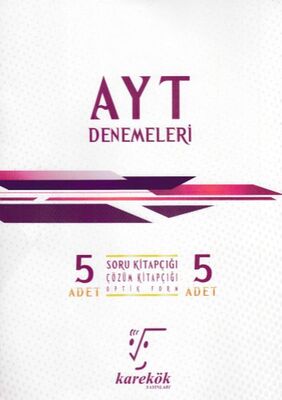 Karekök AYT 5'li Denemeleri (Yeni) - 1