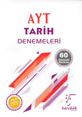 Karekök AYT Tarih Denemeleri Yeni - Karekök Yayıncılık