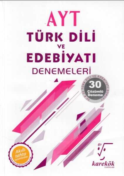 Karekök Yayıncılık - Karekök AYT Türk Dili ve Edebiyatı Denemeleri (Yeni)