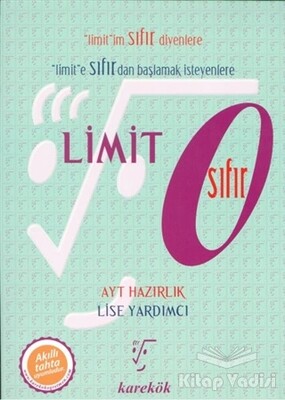 Karekök Limit Sıfır AYT Hazırlık - Karekök Yayıncılık