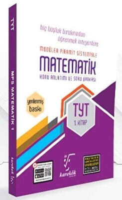 Karekök Yayınları TYT Matematik MPS Konu Anlatımı Soru Bankası 1. Kitap - Karekök Yayıncılık