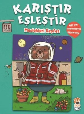 Karıştır Eşleştir - Meslekleri Keşfet - Sincap Kitap