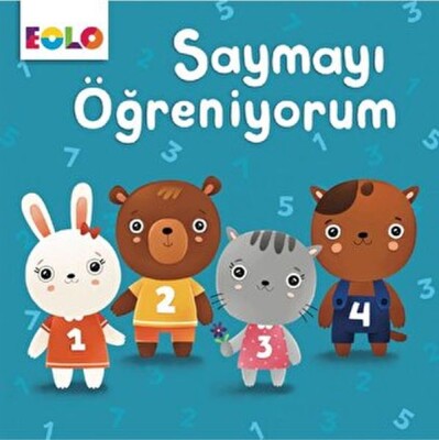 Karton Kitaplar-Saymayı Öğreniyorum - EOLO Eğitici Oyuncak ve Kitap