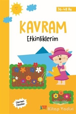 Kavram Etkinliklerim (36-48 Ay) - Minik Ada Yayınları