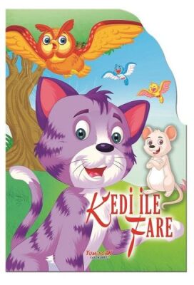 Kedi İle Fare - Şekilli Kitaplar - 1