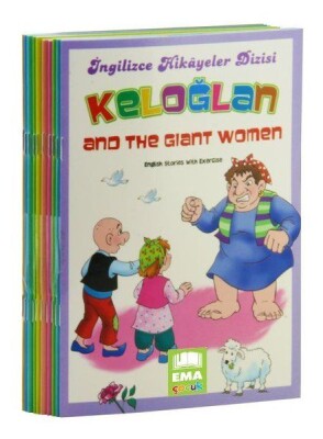 Keloğlan English Stories With Excercise - 10 Kitap - Ema Çocuk