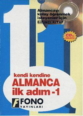 Kendi Kendine Almanca İlk Adım 1. Kitap CDli - Fono Yayınları