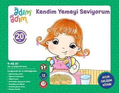 Kendim Yemeyi Seviyorum - 20. Ay Gelişim Kitabı - 1