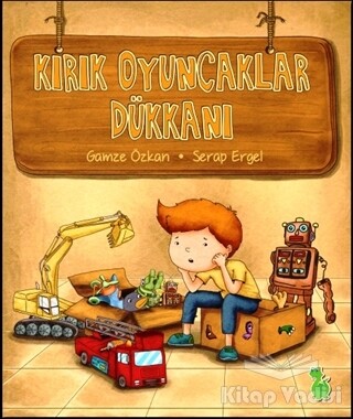 Kırık Oyuncaklar Dükkanı - Yeşil Dinozor