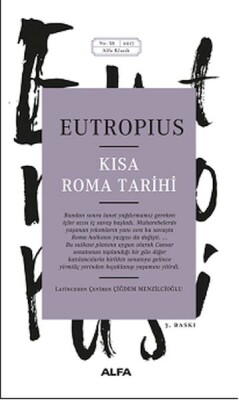 Kısa Roma Tarihi - Alfa Yayınları