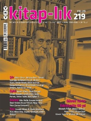 Kitap-lık Sayı 219 - İki Aylık Edebiyat Dergisi (Şubat 2022) - Yapı Kredi Yayınları