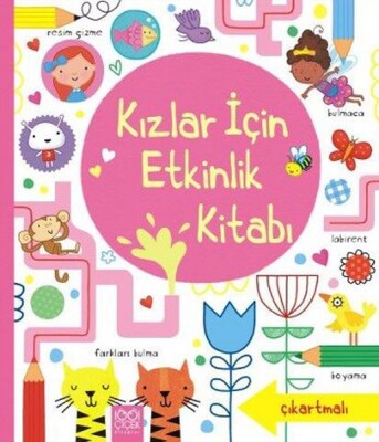 Kızlar için Etkinlik Kitabı - 1001 Çiçek Kitaplar