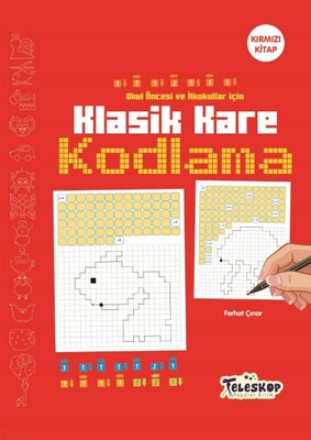 Klasik Kare Kodlama Kırmızı Kitap - Teleskop