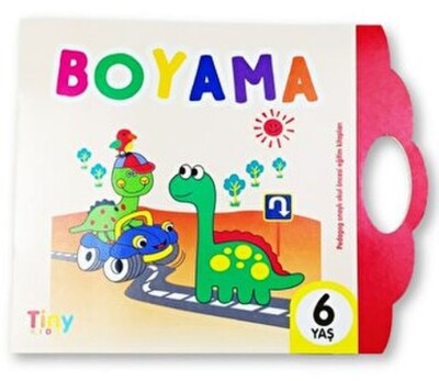 Kodlamalı Boyama Kitabı - 6 Yaş - Tiny Kids