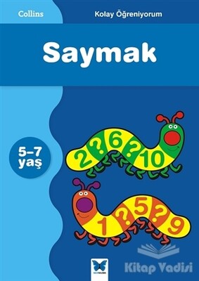 Kolay Öğreniyorum - Saymak 5 - 7 Yaş - Mavi Kelebek Yayınları