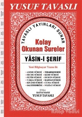 Kolay Okunan Sureler - Yasin-i Şerif (Cami Boy) (CB01) - Tavaslı Yayınları