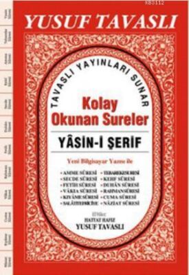 Kolay Okunan Sureler Yasin-i Şerif (El Boy) (E18) - 1