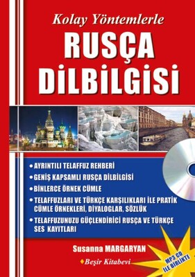 Kolay Yöntemlerle Rusça Dilbilgisi CD'li - Beşir Kitabevi