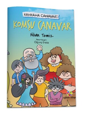 Komşu Canavar - Kahkaha Canavarı - Eğiten Kitap